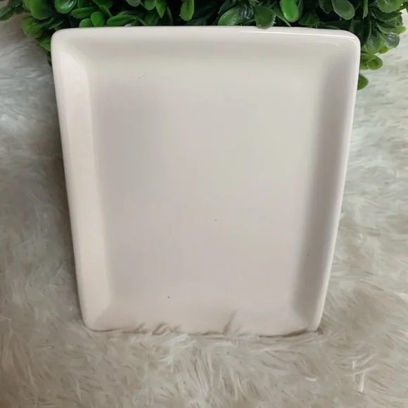 ❗️sold Custom designed ceramic plaque frame and beaded white pen - Picture 7 of 9